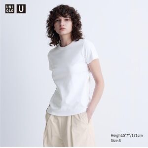 Uniqlo U Crew Neck T-Shirt in White